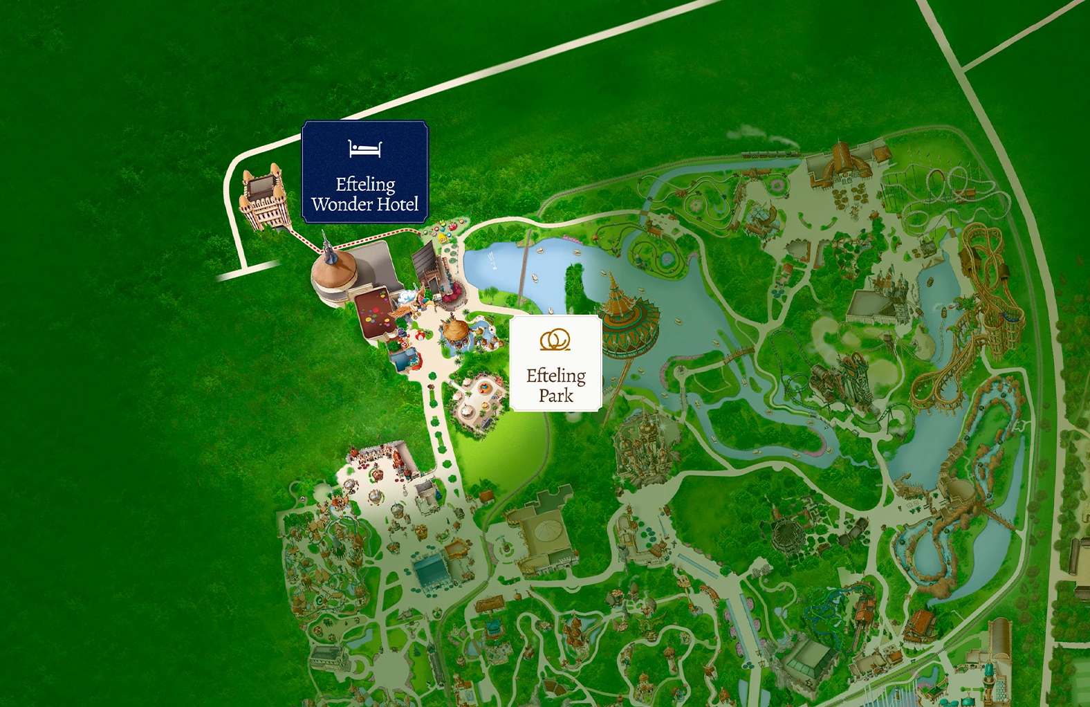 Galerij afbeelding 5 van Efteling Wonder Hotel